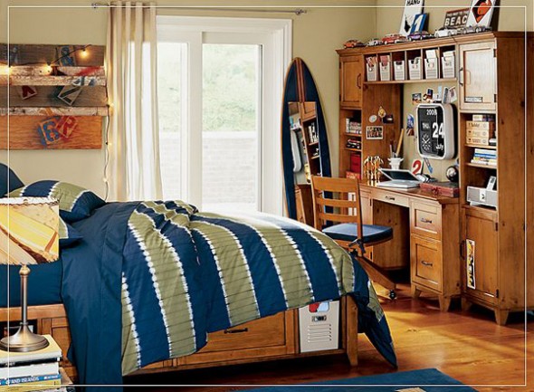 Dormitorio Azul para Jovencito Adolescente | Ideas para decorar