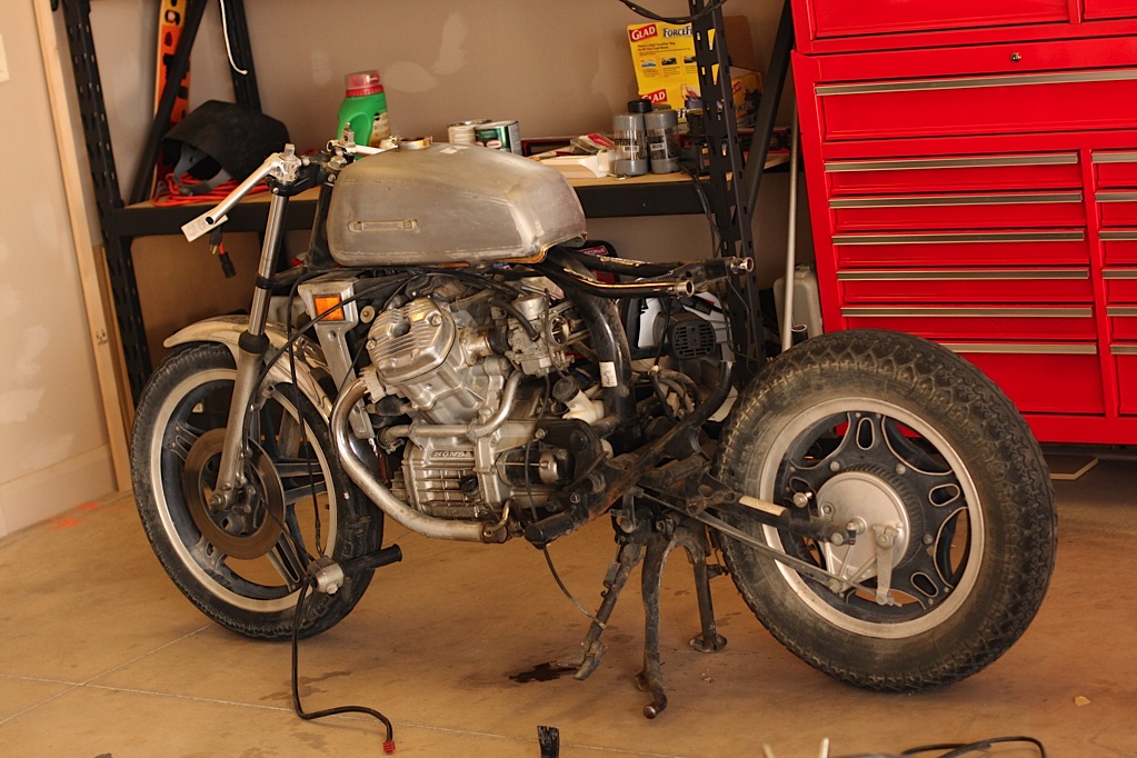 MotoSynthesis Home of the Comstar Spoke Conversion Rings CX500 Build