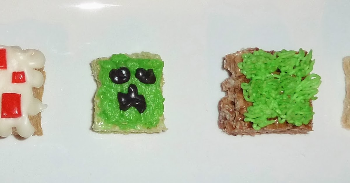 Sweet Dreams Patisserie Minecraft Rice Krispies Treats