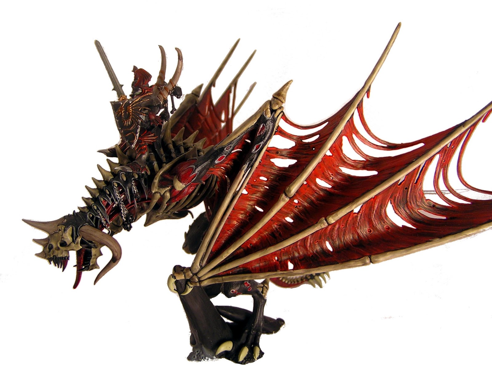 Florida Miniature Painting Vampire Counts Vampire Lord on Zombie Dragon