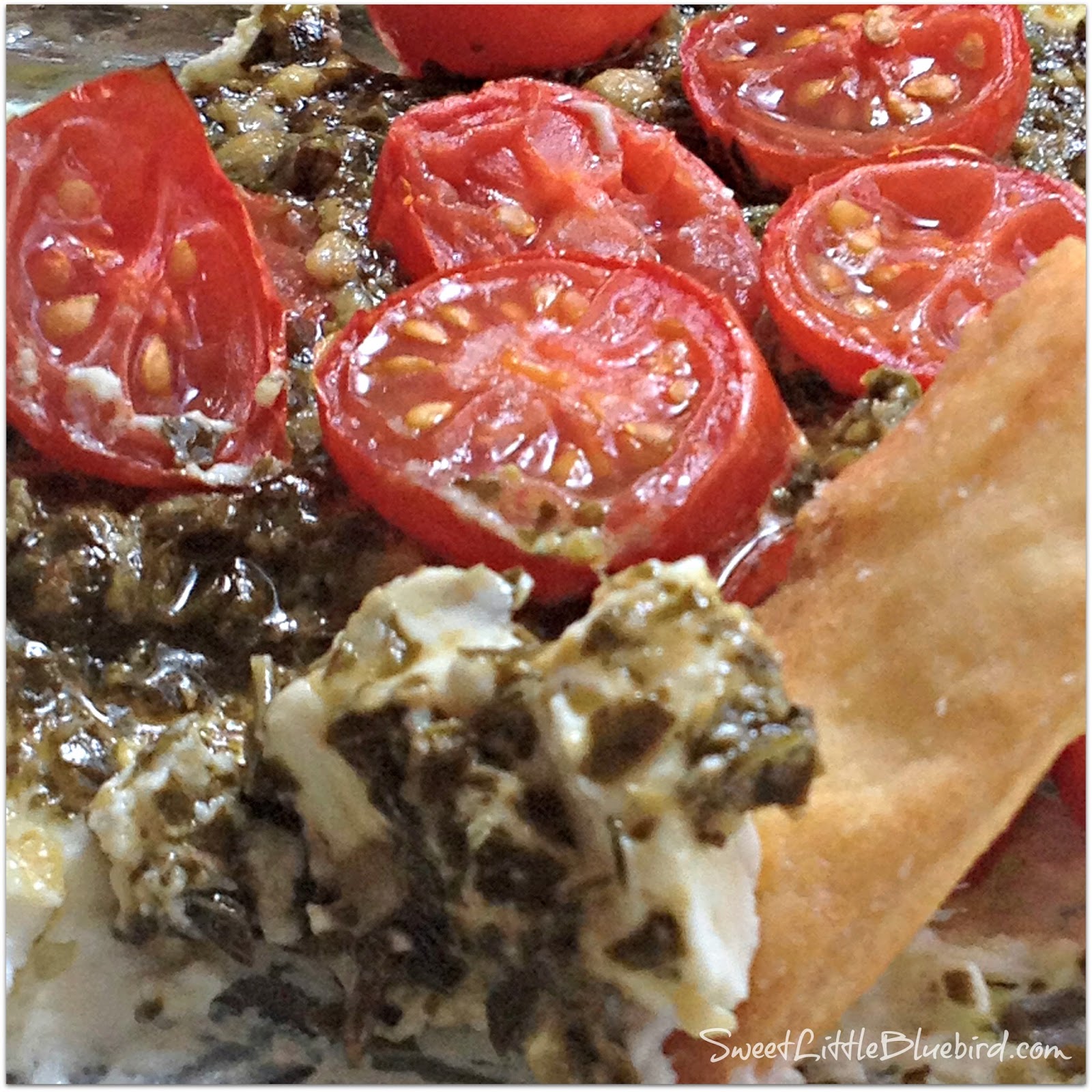 Pesto Cheese Dip Only Three Ingredients Sweet Little Bluebird