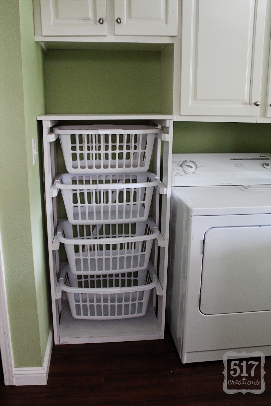 517 Creations Laundry Basket Dresser