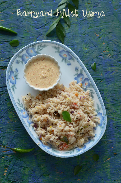 Kuthiraivali upma /Barnyard Millet Upma Nalini'sKitchen