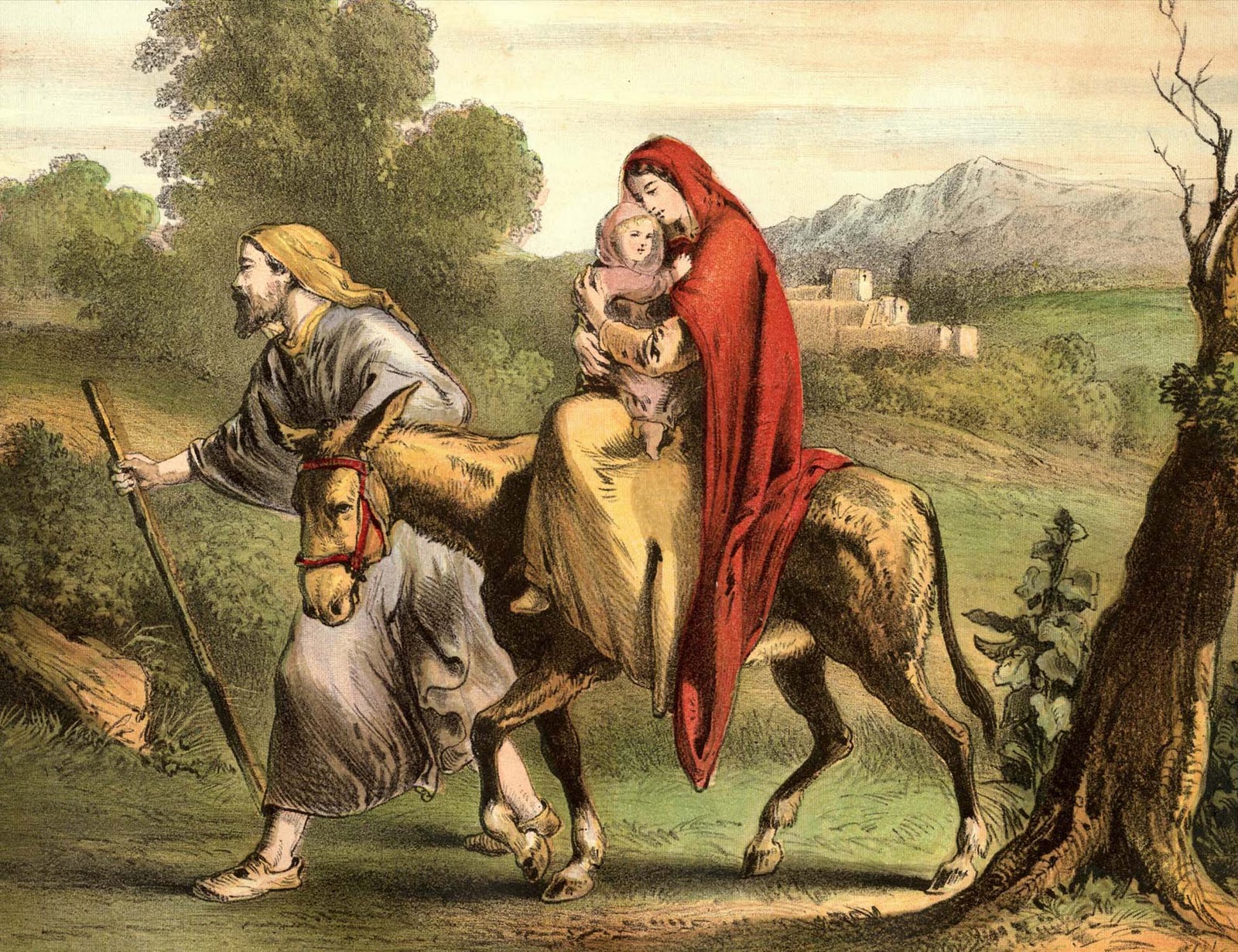 Bible Stories Flight to Egypt 020911 Bible Vector 10 Full Versions of the Holy Bible