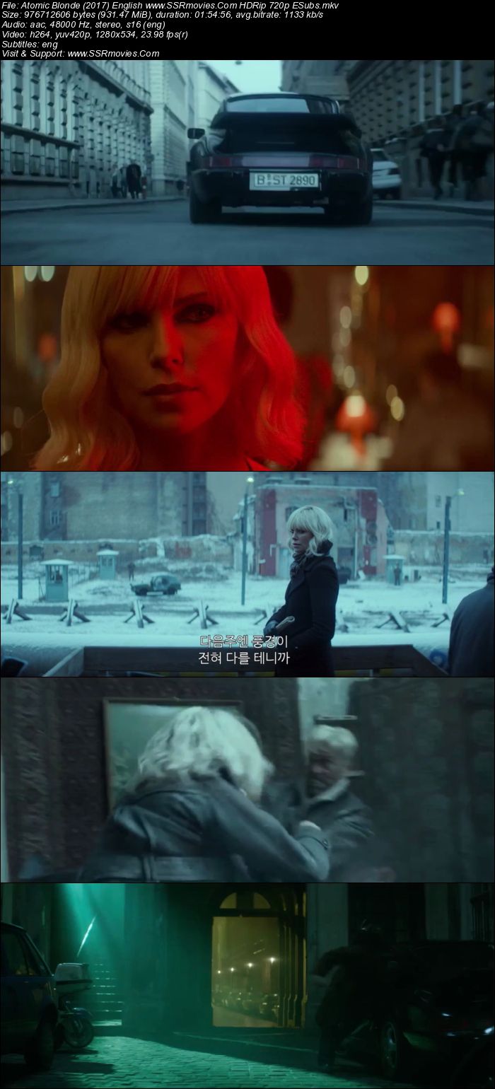 Atomic Blonde (English) full movie with english subtitles  for movie