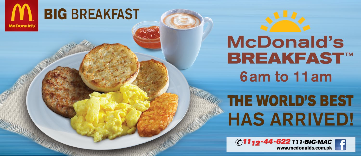 Meals Deals Mcdonalds Breakfast In Pakistan Now