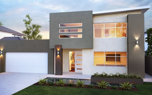 Desain rumah minimalis 2 lantai