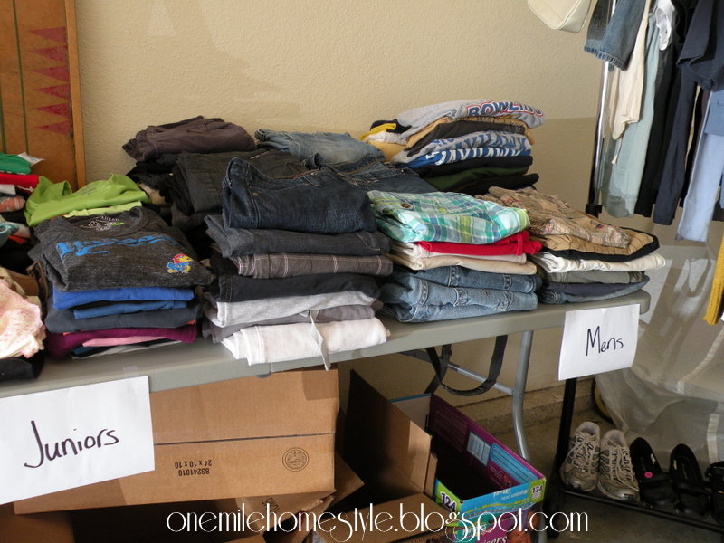 Garage Sale Quick Followup