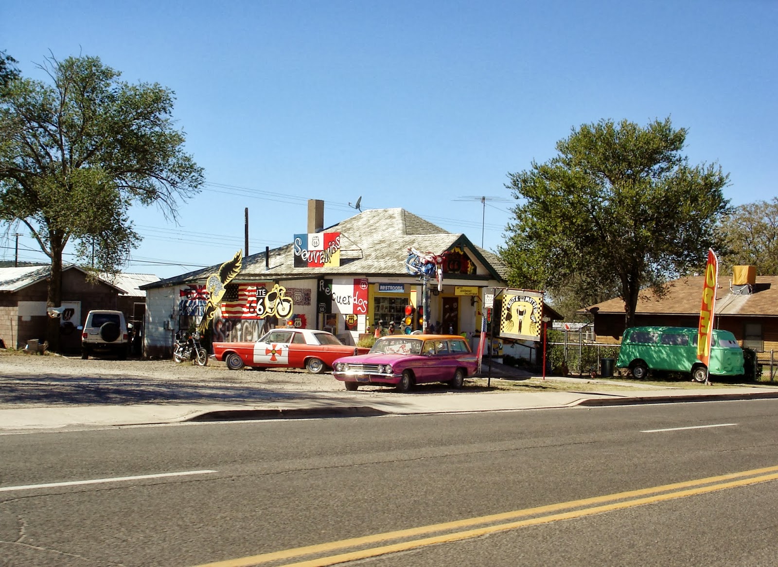 Pillion Papers Route 66 in Seligman, Arizona