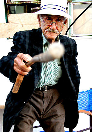 angry old people