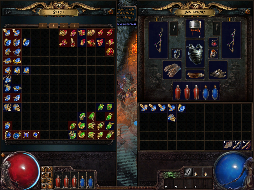 Trading system in path of exile