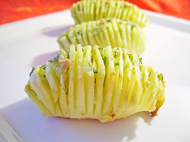 Cartofi Hasselback