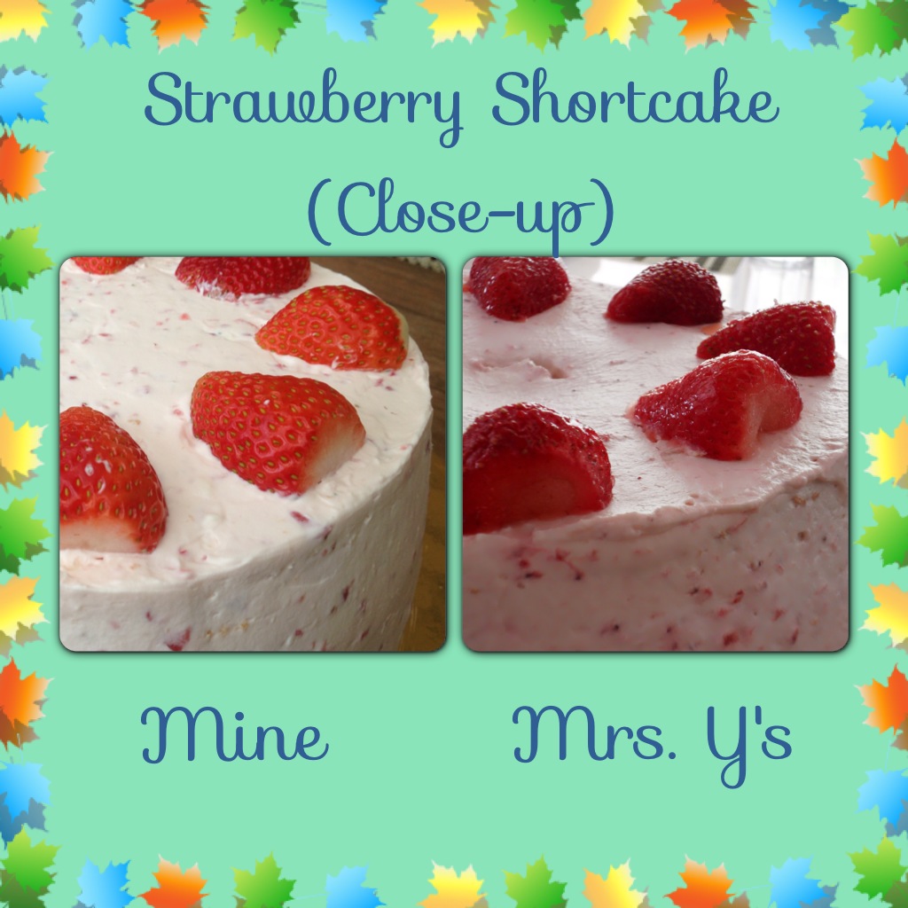 Heart of Mary Strawberry Shortcake