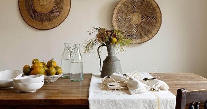 Decoración Fácil: DECORAR LAS PAREDES CON CESTOS DE MIMBRE