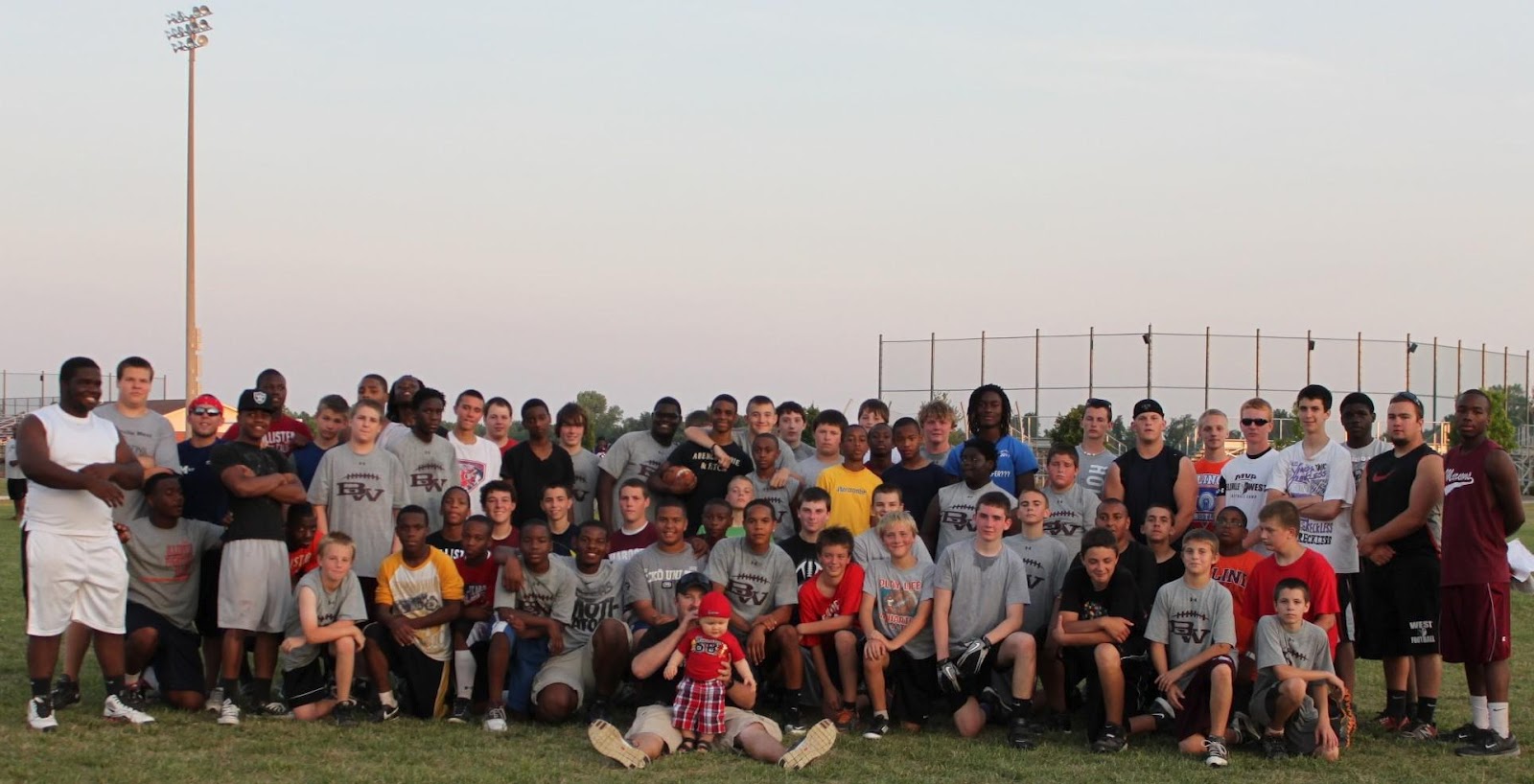 Belleville West Football 2012 Freshman Football Camp