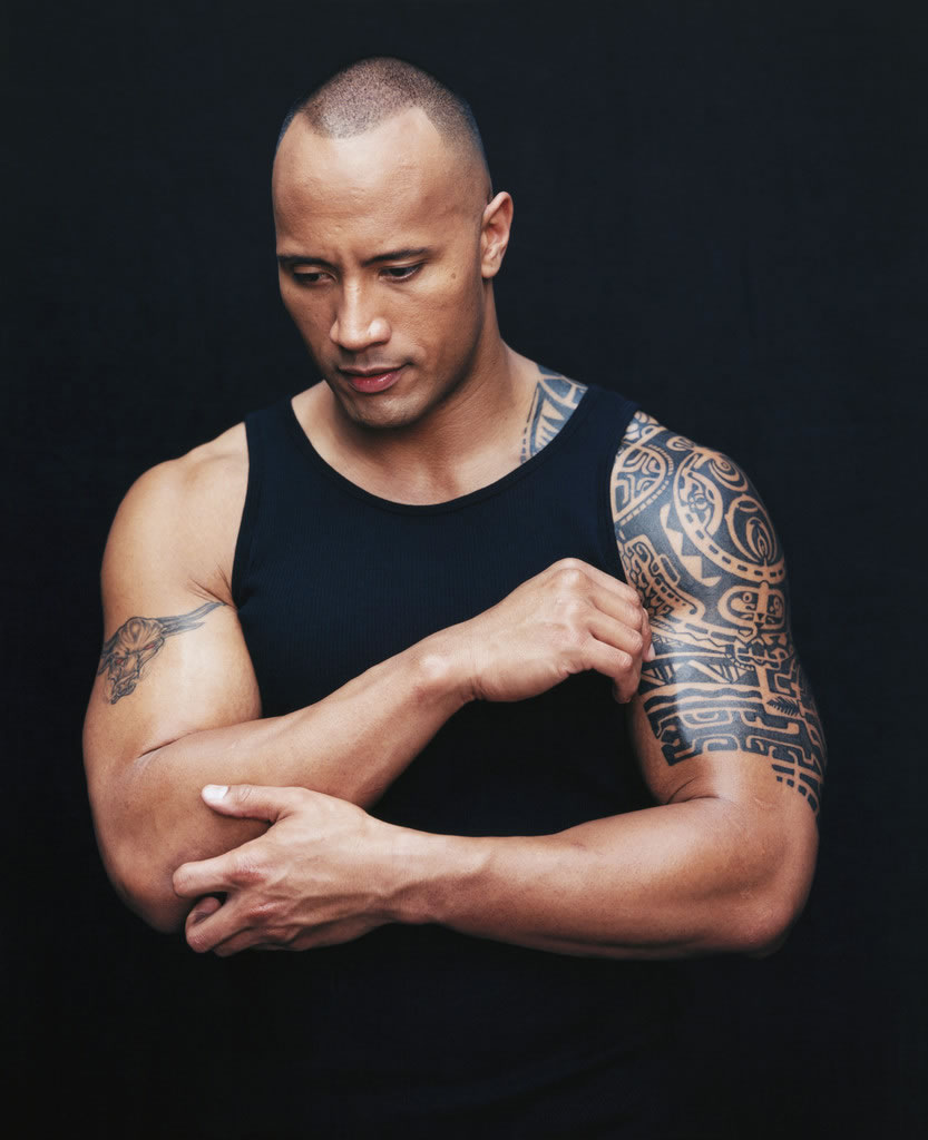 dwayne johnson tatouage signification GALERIE CREATION - Tatouage The Rock Signification