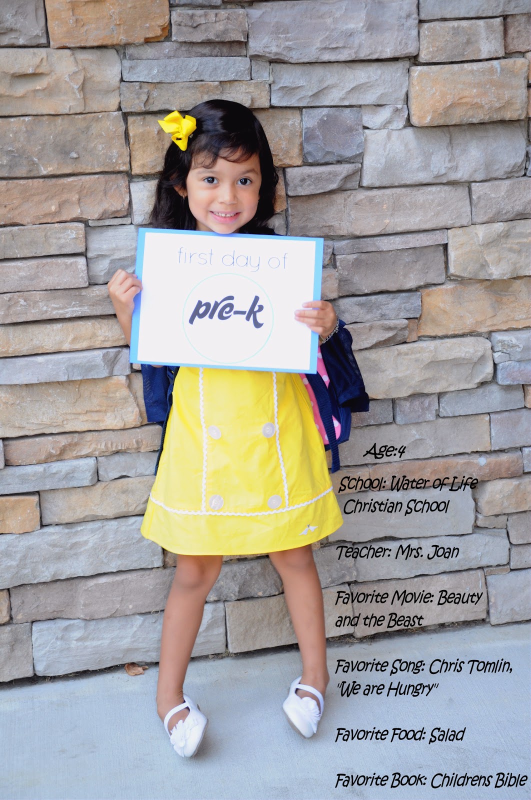 LIFE AS THE MAMA OF TWO LITTLE GIRLS First day of PreK
