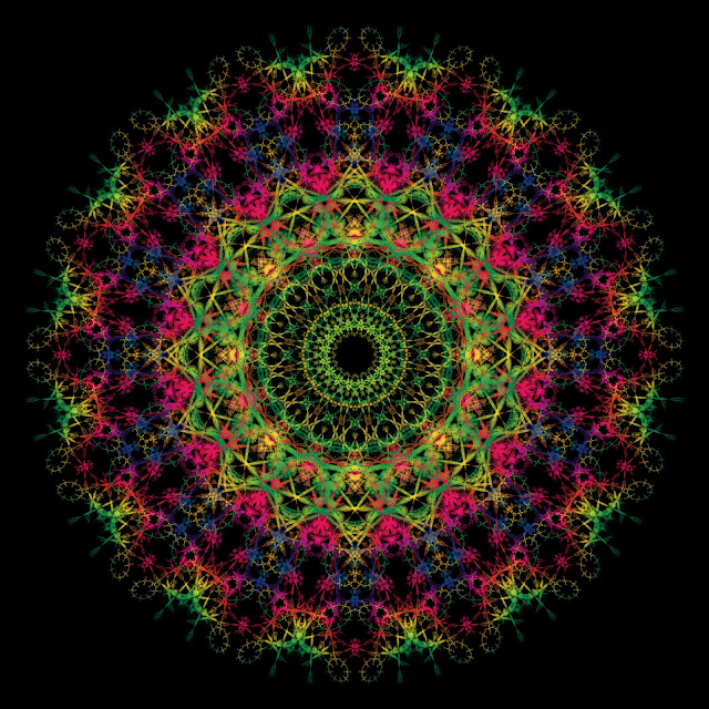 Mandalas, Fractales, Patterns, Efectos Visuales, Efectos Opticos  imagenes efecto visual - efecto optico - efecto visual - efectos opticos - efectos visuales