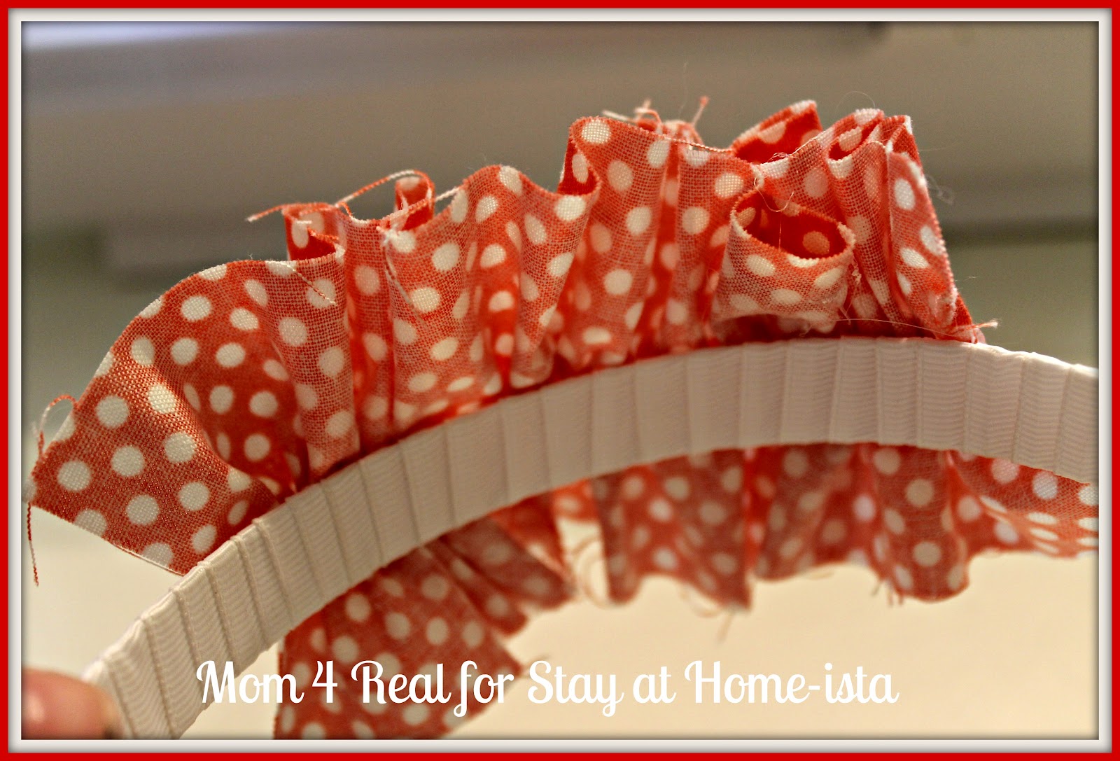Make A Ruffled Headband {tutorial} Mom 4 Real