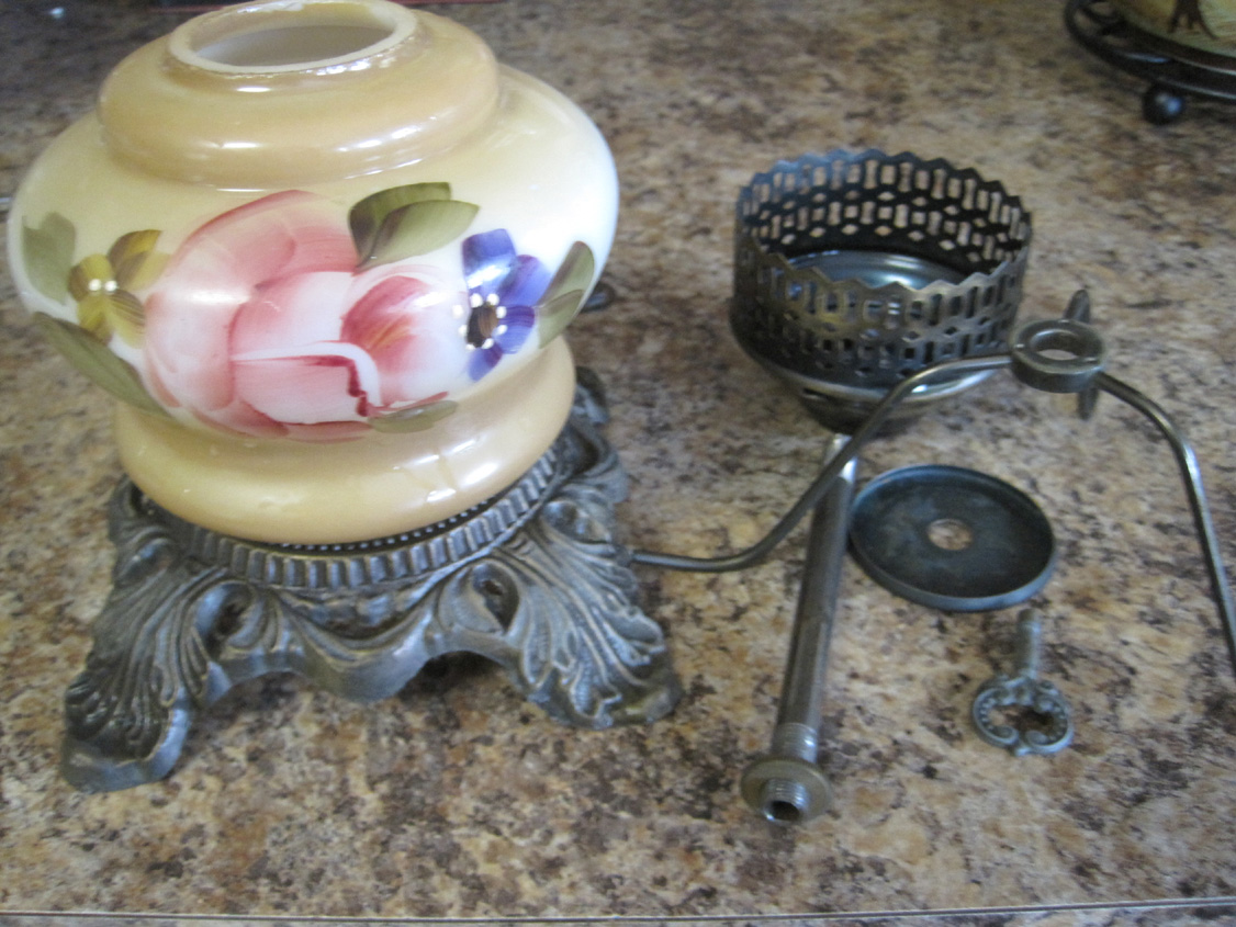 A Mcinnis Artworks Vintage Lamp & Kitchen Knobs Transformations