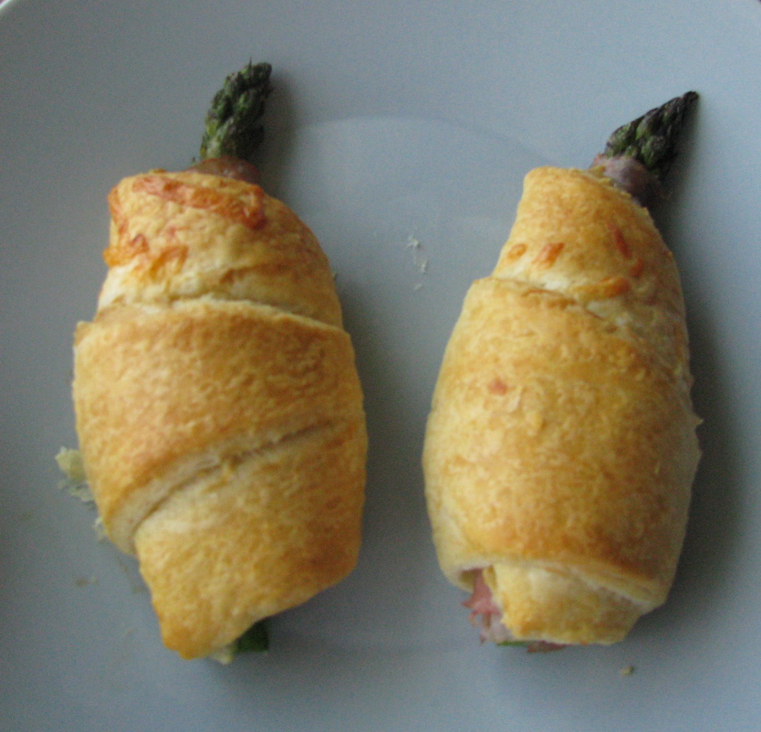 Kammie Cooks Asparagus Roll Ups with Ham & Cheddar