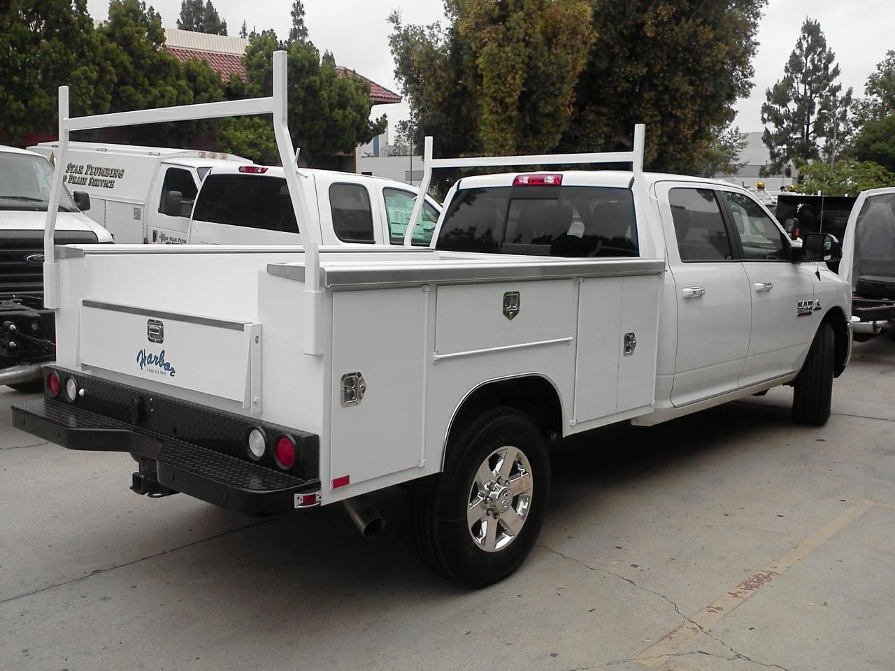 A Very Visible Low Profile Harbor TradeMaster Service Body For Ram Quad