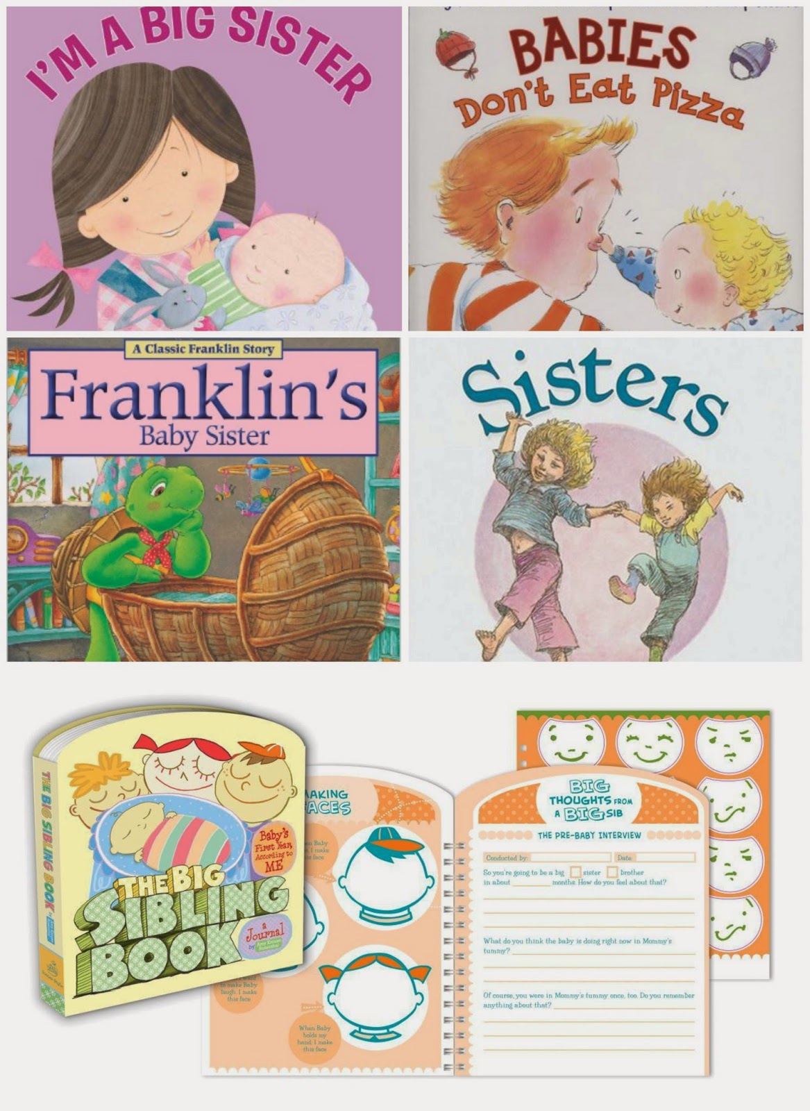 The Pierogie Mama Books for Sibling Day (Sister edition)