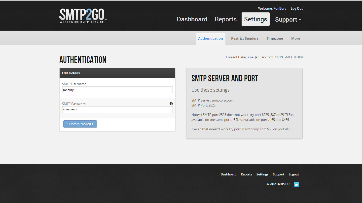 This shows your SMTP Username,1462 This shows your SMTP Username,1462