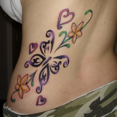 Tatto Quotes on Tattoos On Rib Cage For Girls   Gallery Tattoo For 2012