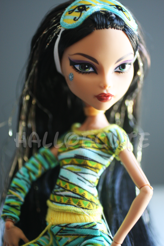 monster high dead tired cleo de nile doll