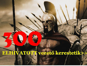 300 ELHIVATOTT vezető kerestetik>>