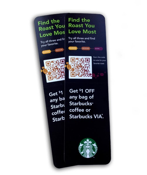 QR Codes Anywhere Starbucks QR Code Lets Customers Vote and Comment on