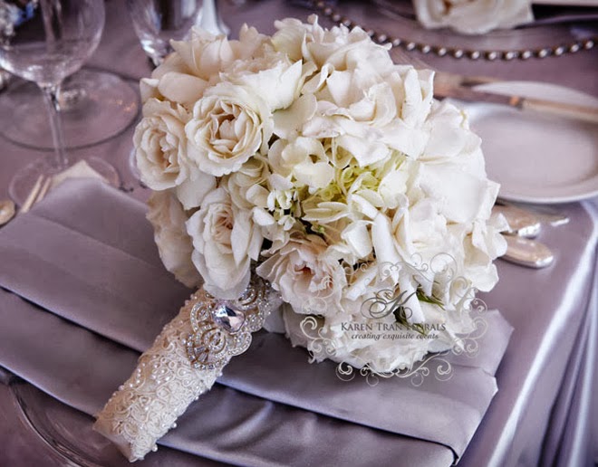 Wedding Bouquet Wraps, Holders and Handles Ideas The Wedding Blog