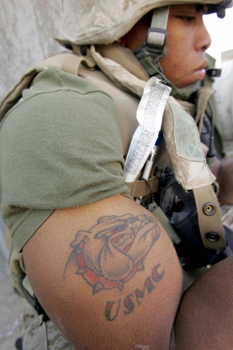 Marines Tattoo Marines Tattoo