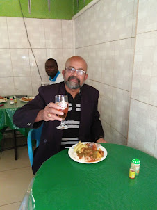 Local Rwandan Buffet lunch.at "Avalunch Fast food and Restaurant" in Remera.