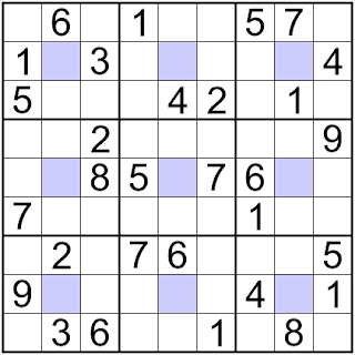 Center Dot Sudoku - Medio 