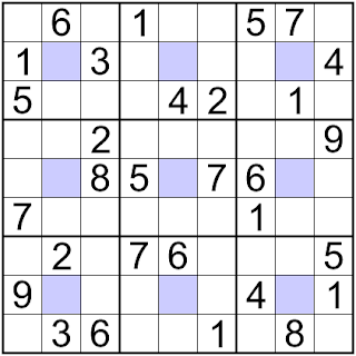 Center Dot Sudoku - Fácil 