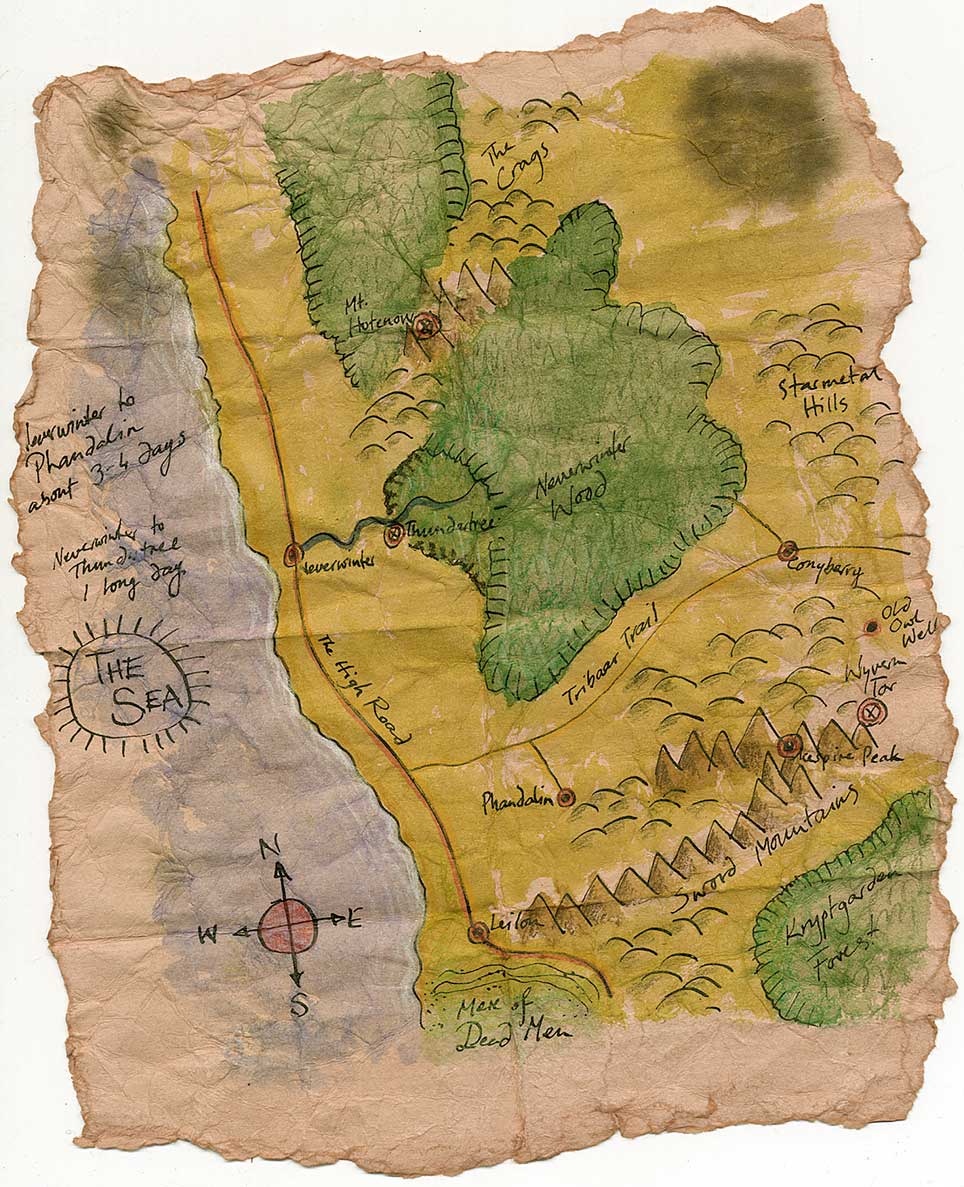 Lost Mines Of Phandelver World Map Shouting Into The Void: Lmop — Players' Map