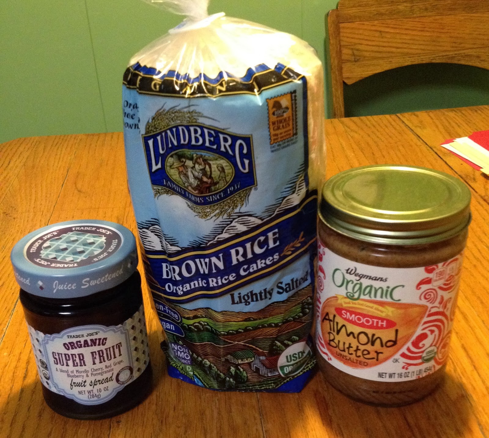 Cooking With Suzanne Daniel Fast Breakfast Lundberg Brown Rice cakes