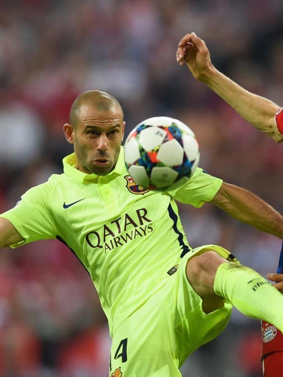 Mascherano: "Sería soberbio elegir entre Real Madrid y Juventus" Mascherano: "Sería soberbio elegir entre Real Madrid y Juventus"