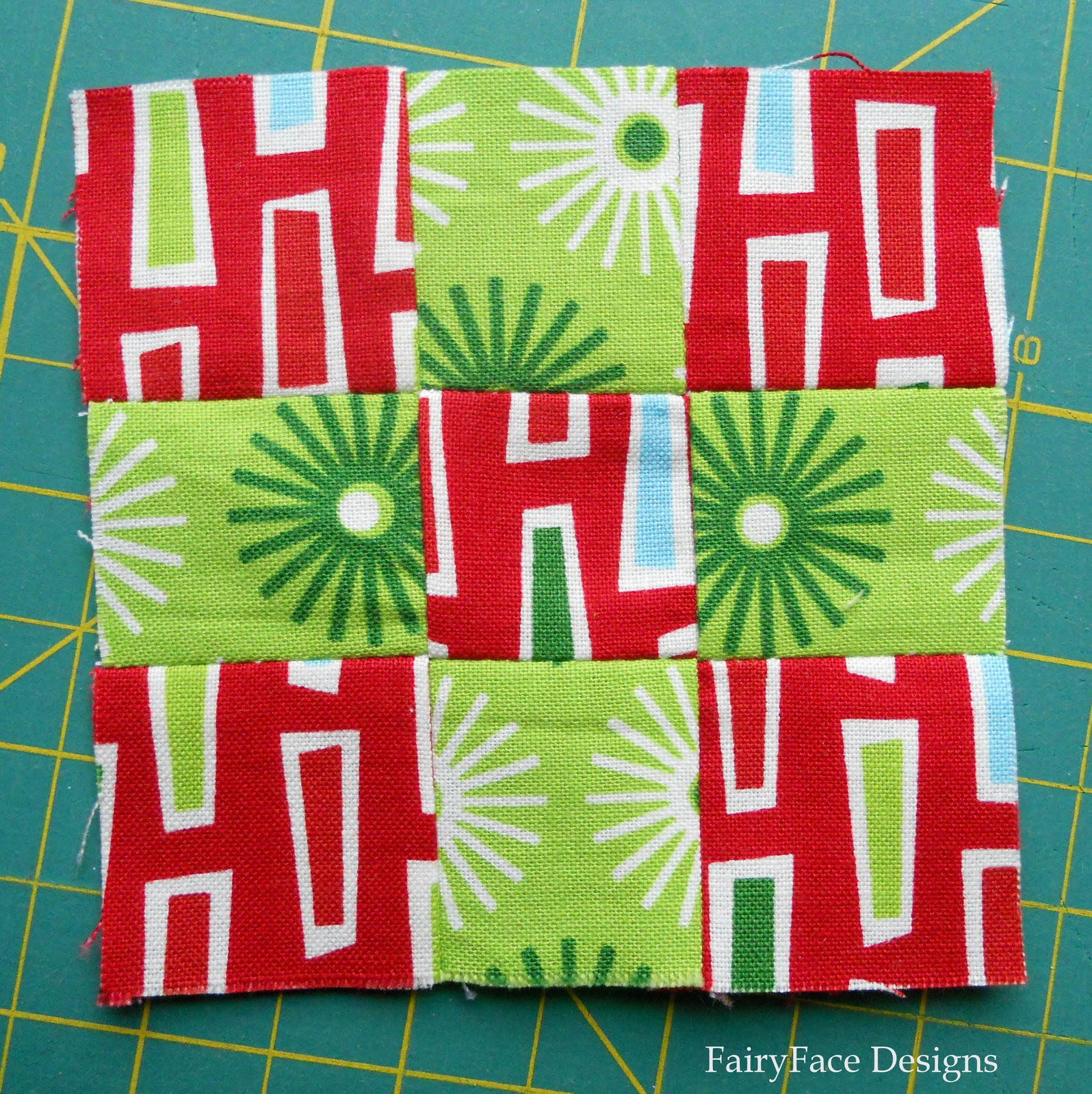 FairyFace Designs Christmas Stockings Block Tutorial