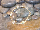 Since it's silver and the Hand crafted Silver Bracelets for Contrast: Seeing Existence in Black and Whitened