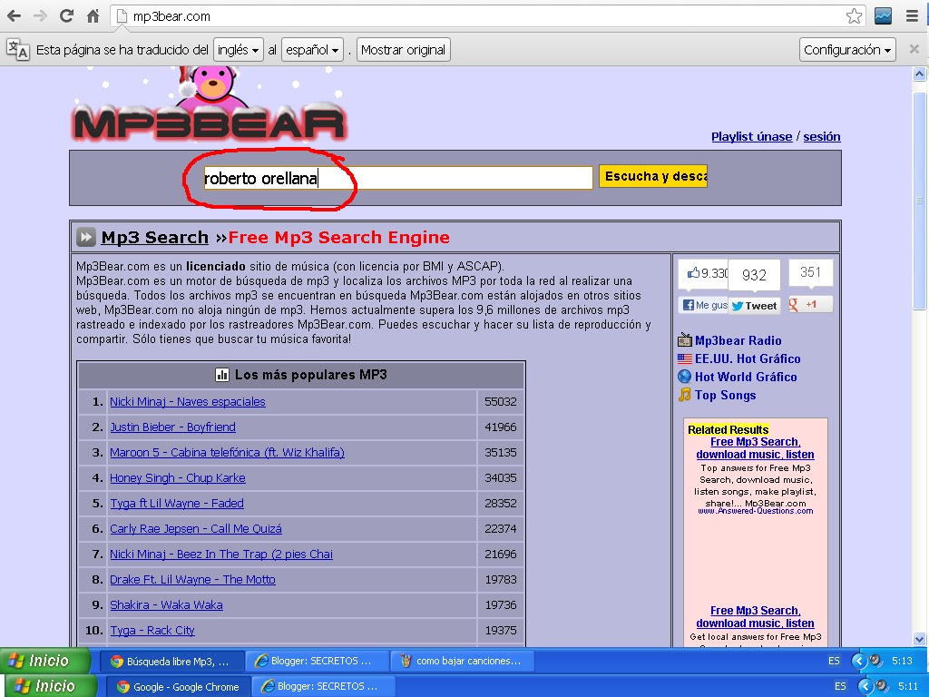 MUSICA PARA BAJAR EN MP3 GRATIS musica para bajar en mp3 gratis: