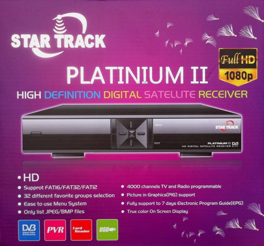 Star Track Platinum II HD Satellite Receiver Software Loader MrDish