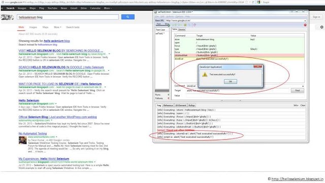 HOW TO USE STOREEVAL COMMAND IN SELENIUM IDE? 
