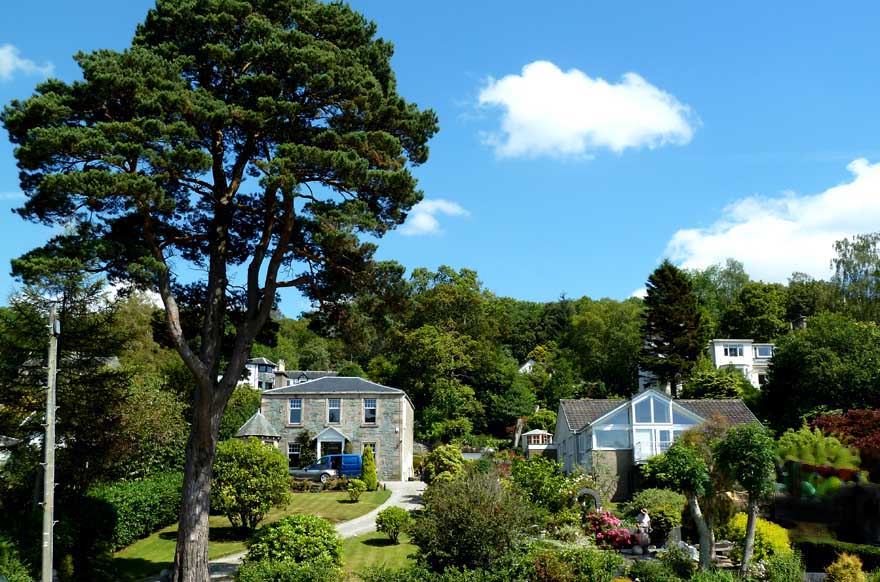 Alex and Bob`s Blue Sky Scotland Rosneath Peninsula.The Finger.