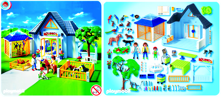 clinica veterinaria playmobil 4343