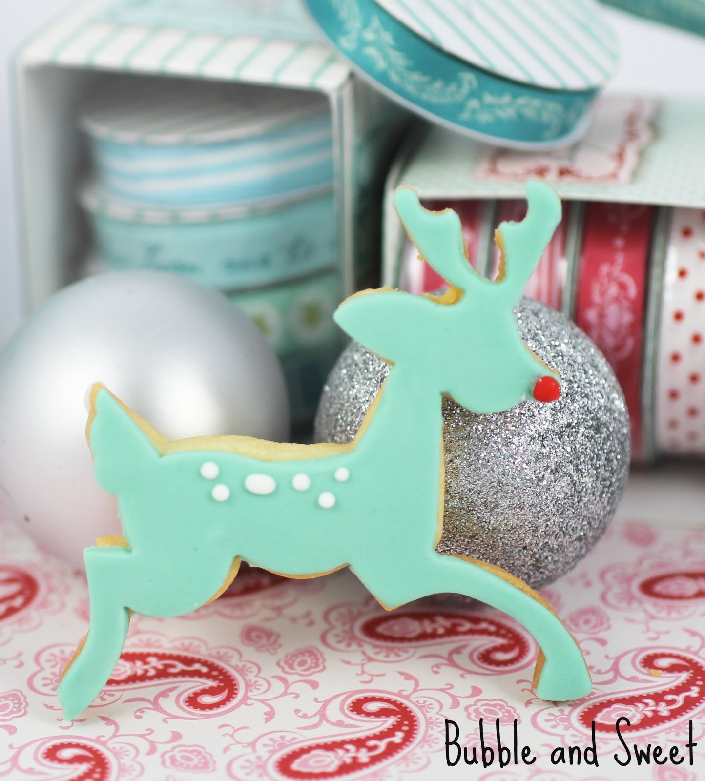 Reindeer cookies Bubble and Sweet: Sweetest Thing Reindeer Cookies for Christmas