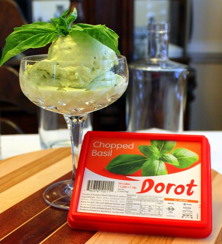 37 Cooks Chiffonade’s Basil Gelato