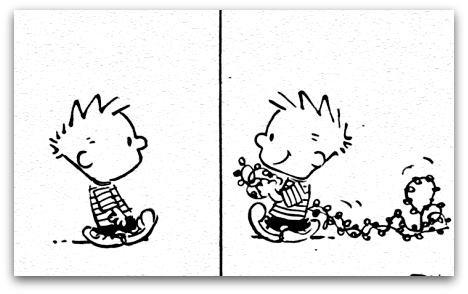 Calvin and Hobbes Christmas Comic Strip 1 Calvin and Hobbes Christmas comic strip 1